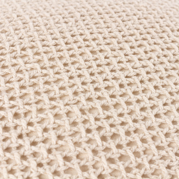 Nimble 45x45 Feather Filled Cushion Natural - Riva