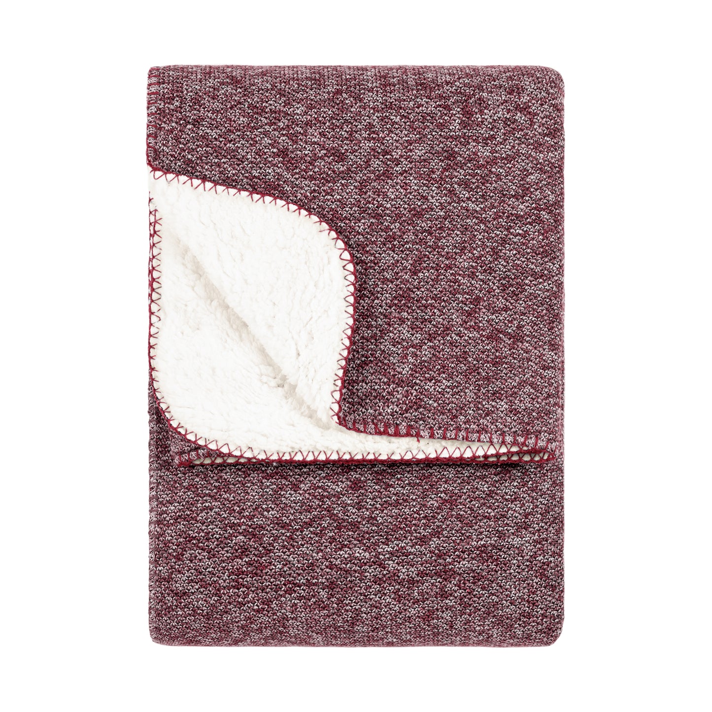 NURREL SHERPA 130X180 THROW BERRY