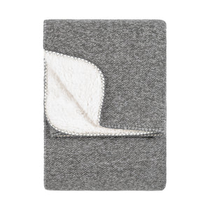 Nurrel Sherpa 130x180 Throw Grey