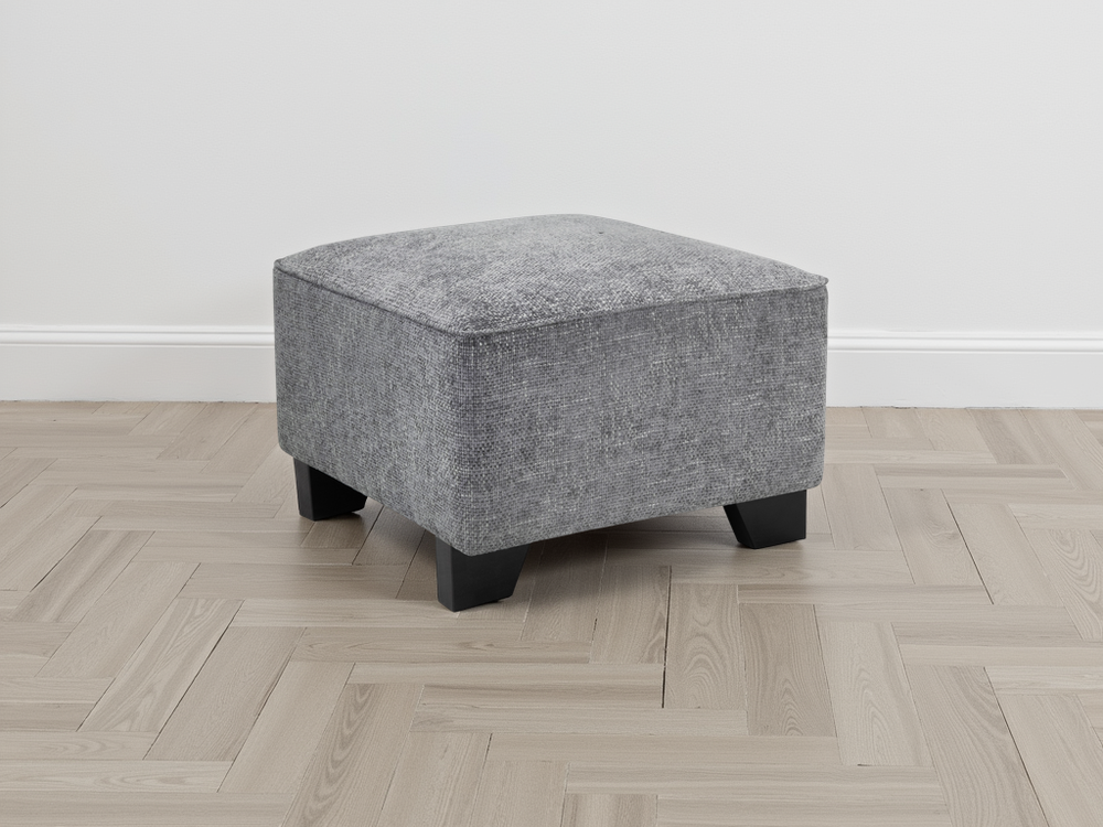 Nebraska Sofa Slate Footstool - Xshowhome