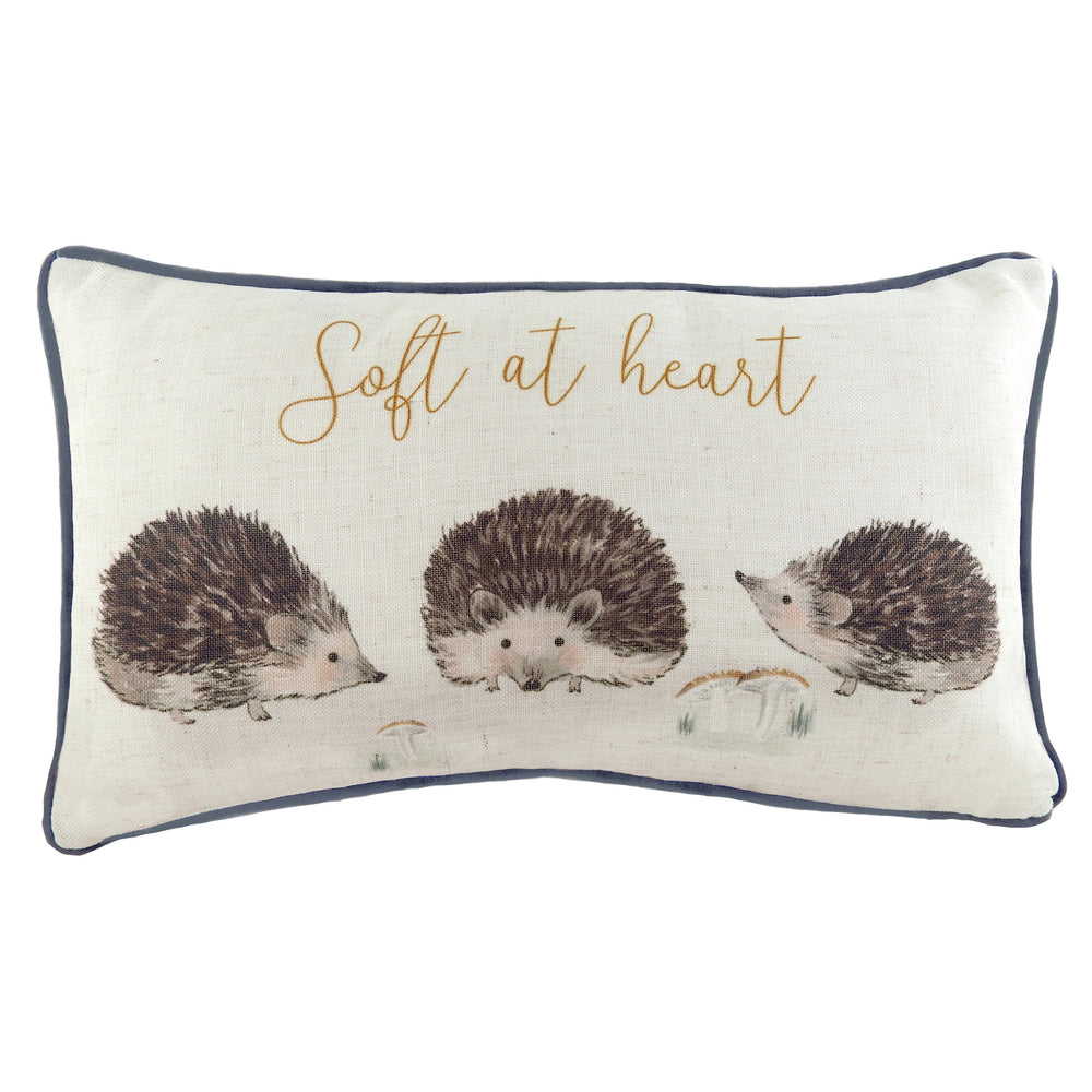 Oakwood Hedgehogs 30x50 Feather Filled Cushion