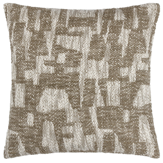 OLA 45X45 FEATHER FILLED CUSHION OLIVE
