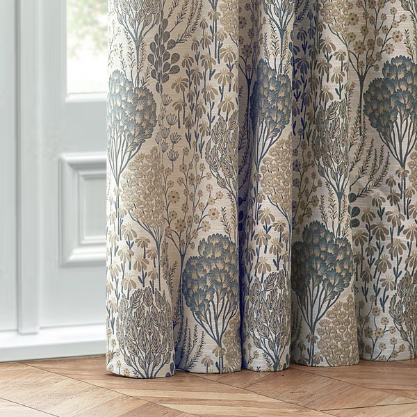 Ophelia 228x137 Pencil Pleat Curtains Wedgewood - view 4