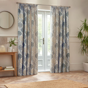 Ophelia 228x137 Pencil Pleat Curtains Wedgewood - view 6