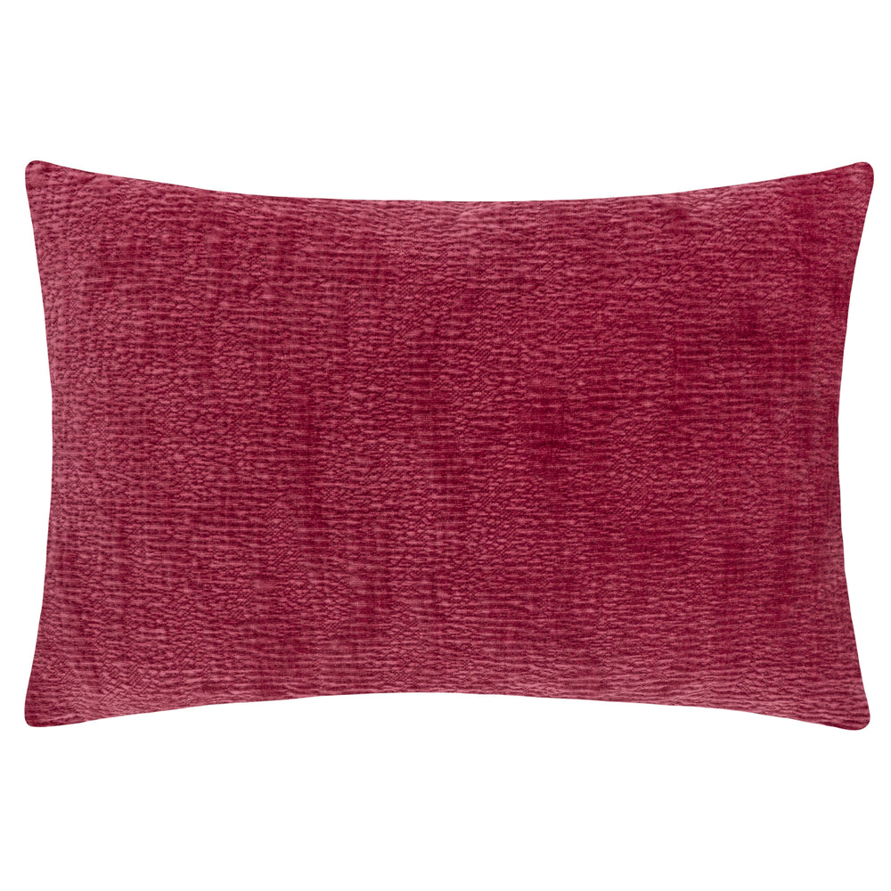 Osaka 40x60 Feather Filled Cushion Burnt Red