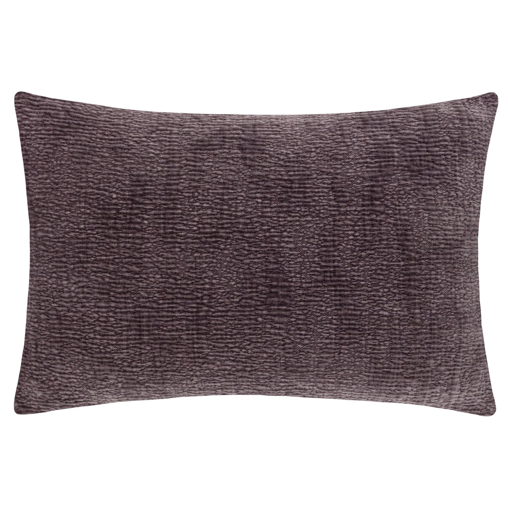 Osaka 40x60 Feather Filled Cushion Flint Grey