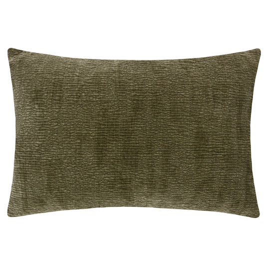 OSAKA 40X60 FEATHER FILLED CUSHION KHAKI