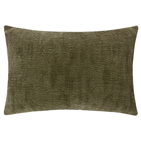 Osaka 40x60 Feather Filled Cushion Khaki