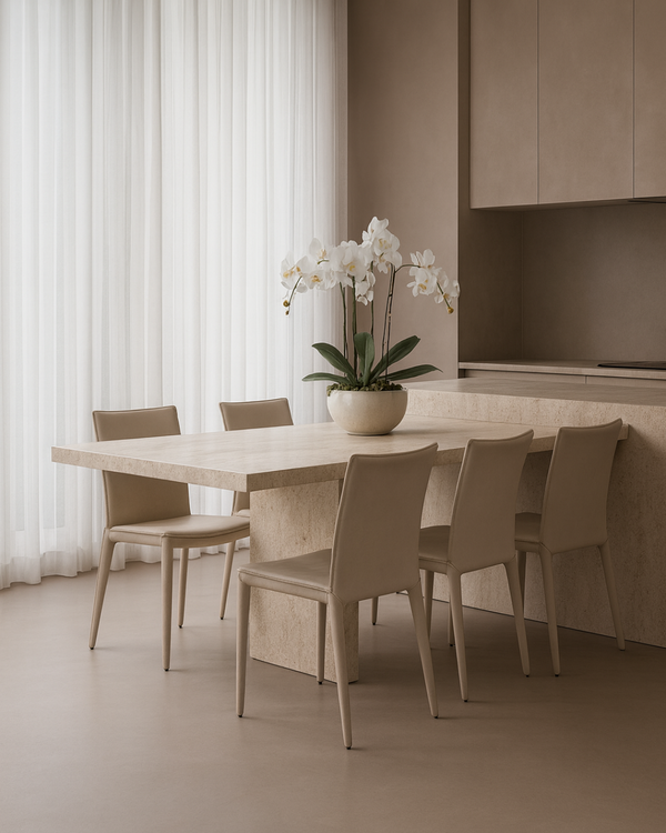 Othello Dining Chair - Set of 2 - Cream - Tommy Franks