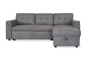 Omniya Sofabed Grey Universal Corner - Xshowhome