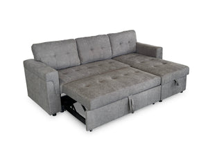 Omniya Sofabed Grey Universal Corner - Xshowhome