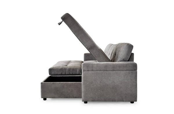 Omniya Sofabed Grey Universal Corner - Xshowhome