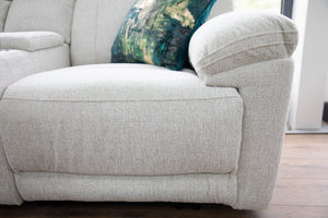 Owen Electric Recliner Sofa Beige Large Corner - Xshowhome