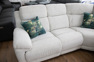 Owen Electric Recliner Sofa Beige Large Corner - Xshowhome