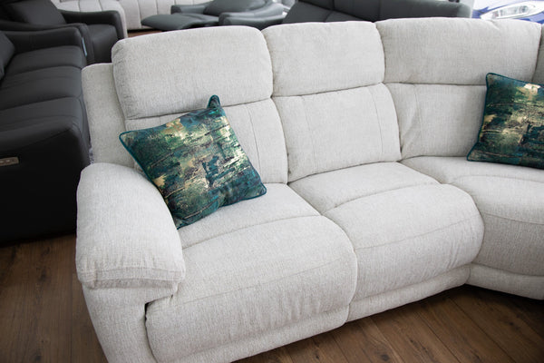 Owen Electric Recliner Sofa Beige Large Corner - Xshowhome