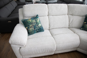 Owen Electric Recliner Sofa Beige Large Corner - Xshowhome