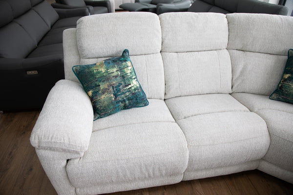 Owen Electric Recliner Sofa Beige Large Corner - Xshowhome