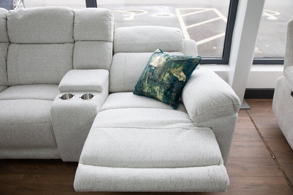 Owen Electric Recliner Sofa Beige Large Corner - Xshowhome