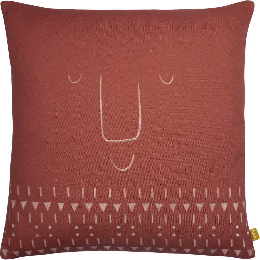 Pacha 43x43 Feather Filled Cushion Terracotta - Canwell Interiors Limited - Riva