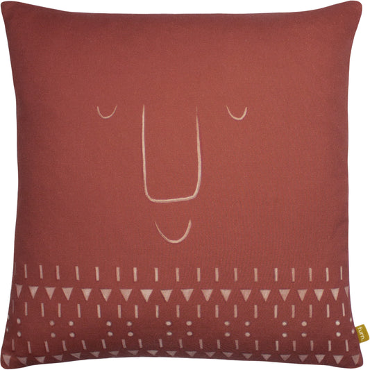 PACHA 43X43 FEATHER FILLED CUSHION TERRACOTTA