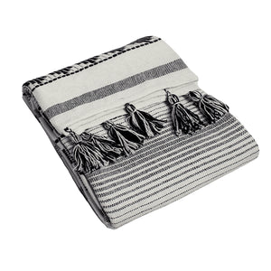 Pangea 125x150 Throw Black