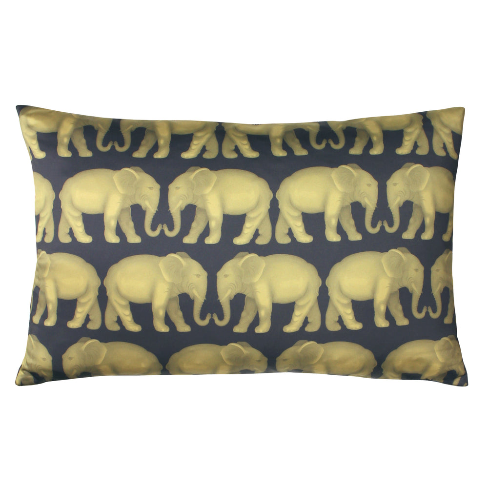 Parade 40x60 Feather Filled Cushion Navy - Canwell Interiors Limited - Riva