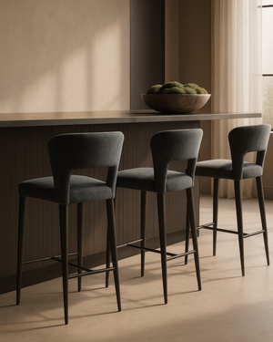 Pari II Bar Stool - London Steel - Tommy Franks