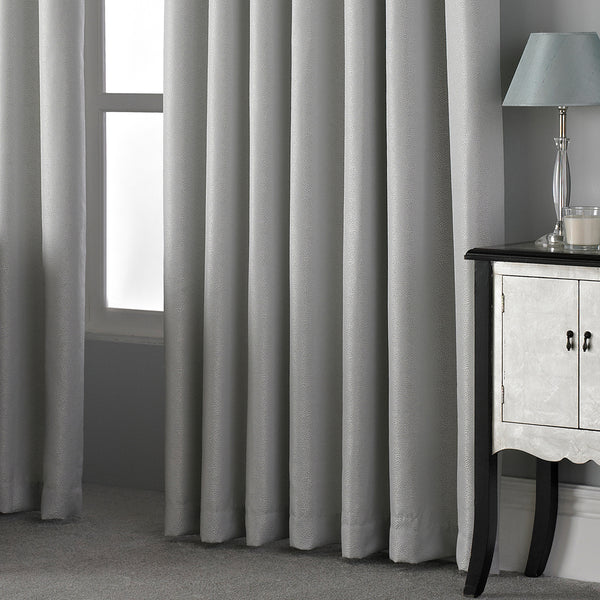 Pendleton 168x137 Ring Top Curtains Silver - view 4