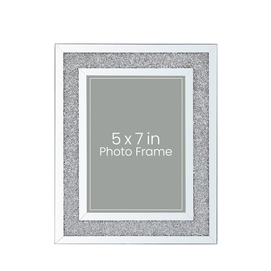 5in x 7in Milano Photo Frame Silver