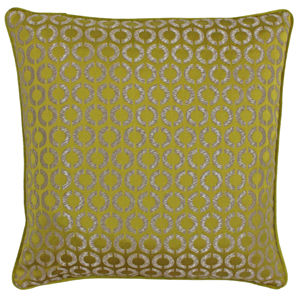 Pifeather Filled Cushionadily Feather Filled Cushion 50x50 Gold & Plum - Canwell Interiors Limited - Riva