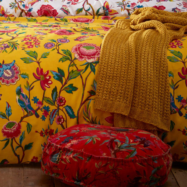 Pomelo King Size Duvet Set Yellow - Riva