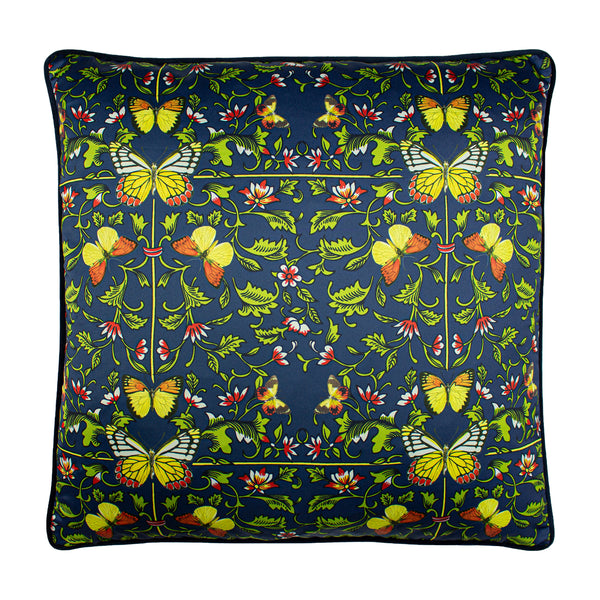 Potage 50x50 Feather Filled Cushion Navy - view 2