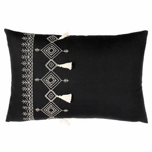 Pritta 40x60 Feather Filled Cushion Black - view 2