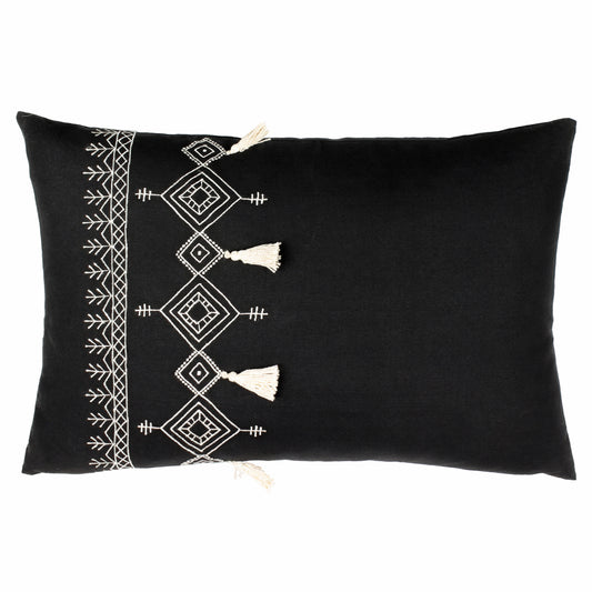 PRITTA 40X60 FEATHER FILLED CUSHION BLACK