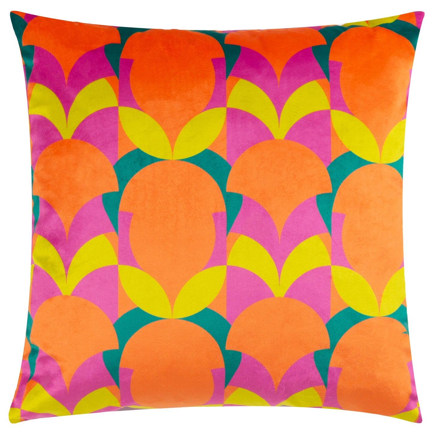 RAEYA 45X45 FEATHER FILLED CUSHION NEON