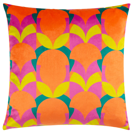 RAEYA 45X45 FEATHER FILLED CUSHION NEON