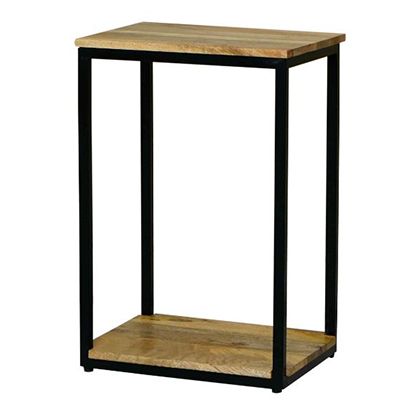 Ravi 4 Side Mini Side Table- Mango Light Finish