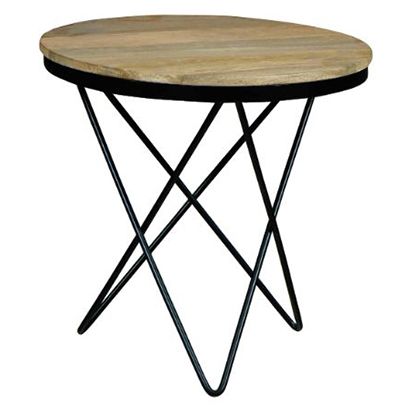Ravi Star Leg – Round Side Table