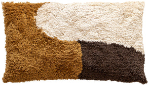 Tufted Cushion in Warm Shades 30x50
