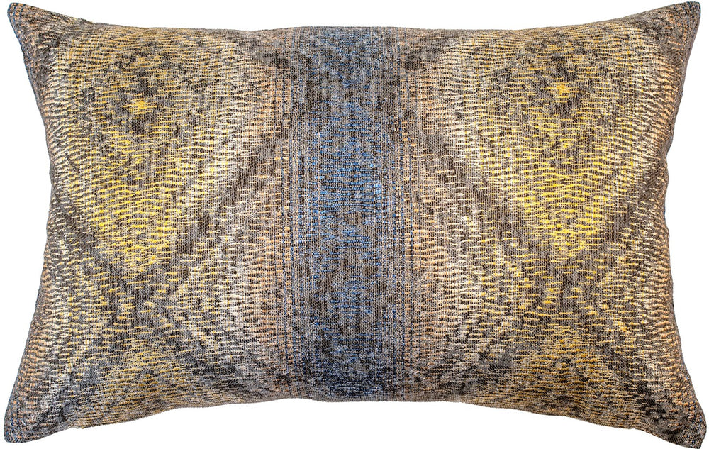 Blue Abstract Sleek Cushion 35x55