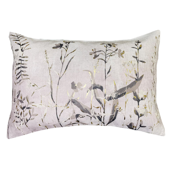 Taupe and Gold Metallic Stems 35x45