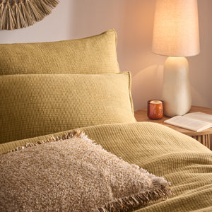 Ribble Super King Duvet Set Honey - Riva