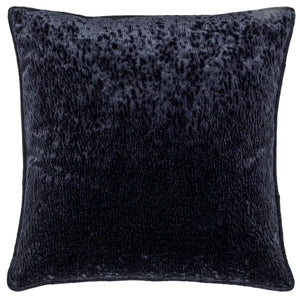 Ripple 50x50 Feather Filled Cushion Black - view 2