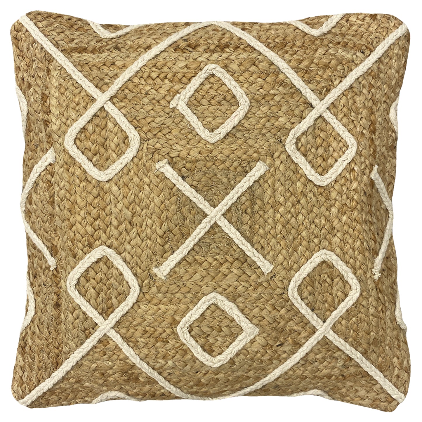 ROOLU 45X45 FEATHER FILLED CUSHION NATURAL