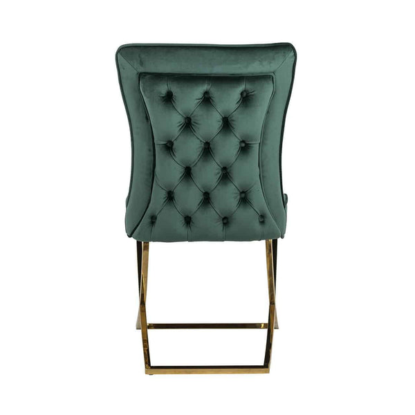Chair Chelsea Green Velvet / Gold (quartz Green 501) – Richmond Interiors