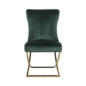Chair Chelsea Green Velvet / Gold (quartz Green 501) – Richmond Interiors