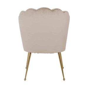 Chair Pippa Khaki Velvet/ Gold (quartz Khaki 903)