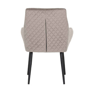 Chair Chrissy Khaki Velvet (quartz Khaki 903)