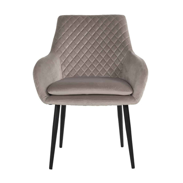 Chair Chrissy Khaki Velvet (quartz Khaki 903)