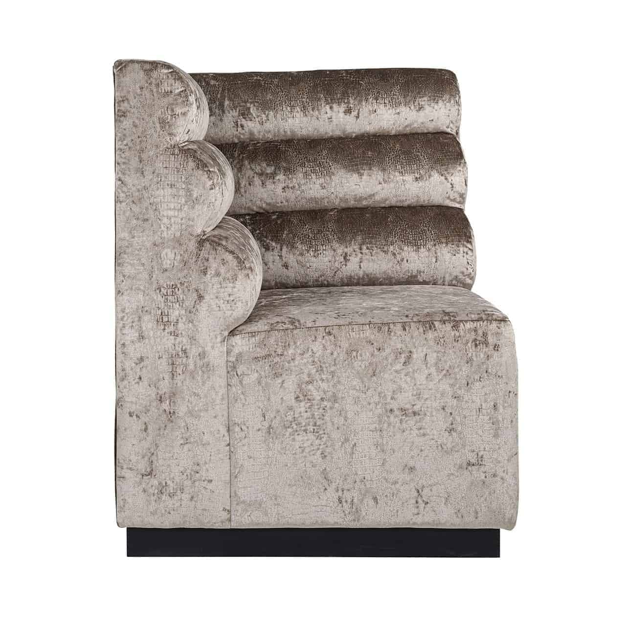 Dining Corner bench Delilah fire retardant- Richmond Interiors